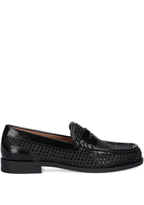 BOSS Lycia embellished loafers - Black