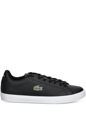 Lacoste leather logo-detail sneakers - Black