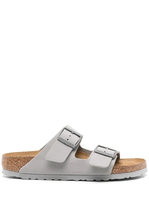 Birkenstock Arizona leather flat sandals - Grey