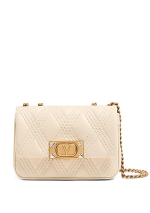 Valentino Garavani small Quiltie 67 shoulder bag - Neutrals