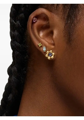 TOUS Sugar Party flower-embellished stud earrings - Gold