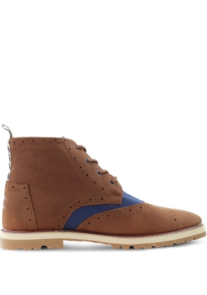 Toms Brogue leather boots - Brown