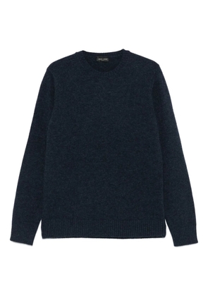 Roberto Collina crew-neck sweater - Blue