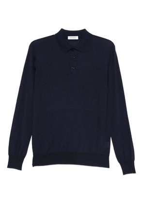 Kangra long-sleeve polo shirt - Blue