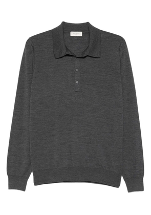 Piacenza Cashmere wool polo shirt - Grey