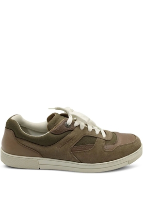 Ferragamo Pre-Owned two-tone sneakers - Brown