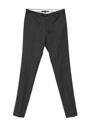 Incotex herringbone trousers - Black