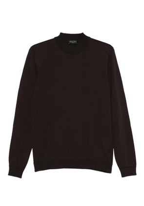 Roberto Collina high-neck sweater - Brown