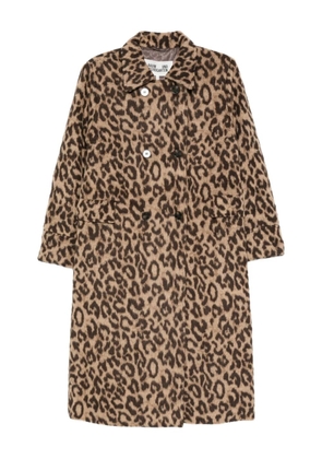 Baum Und Pferdgarten Dixie leopard-print coat - Brown