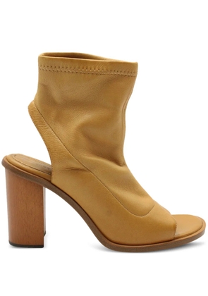Chloé Vintage cut-out block-heel boots - Brown