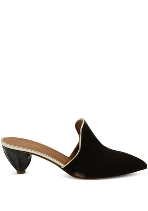 Malone Souliers Marianne pointed-toe heeled mules - Brown