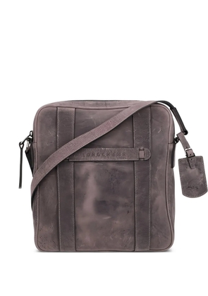 Longchamp kudu leather crossbody bag - Grey