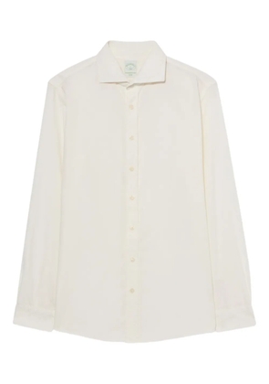 Brooks Brothers slim-fit cotton shirt - White