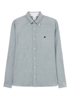 Brooks Brothers embroidered-logo button-down shirt - Green