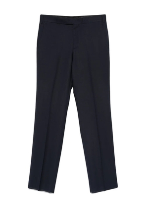 Lardini wool straight-leg trousers - Blue