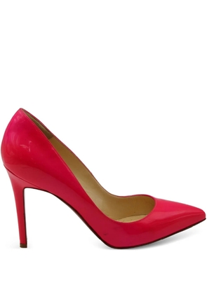 Christian Louboutin Pre-Owned Kate patent-leather pumps - Pink