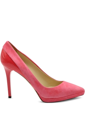 Jimmy Choo Pre-Owned suede heeled pumps - Pink