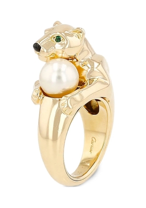 Cartier 18kt yellow gold Panthère Vedra ring