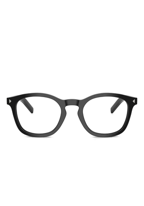 Prada Eyewear round-frame glasses - Black