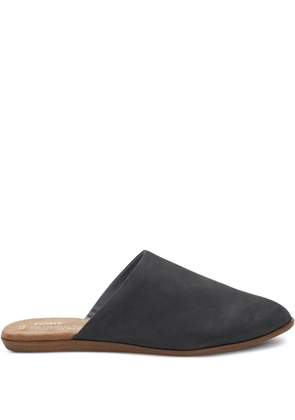 Toms Jutmul leather mules - Black
