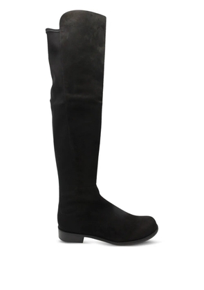 Stuart Weitzman 5050 stretch suede knee-high boots - Black