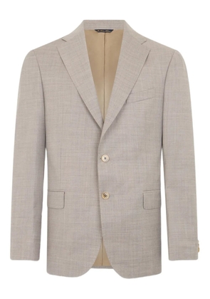 Brooks Brothers single-breated blazer - Brown