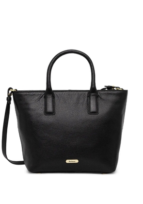 Barbour Birch leather tote bag - Black
