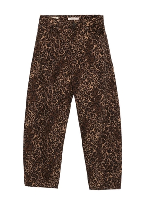 Levi's leopard-print jeans - Brown