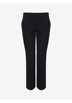 MCQUEEN - Leaf Crepe Cigarette Trouser - Item 737345QEAAA1000