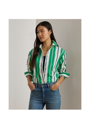 Relaxed Fit Striped Broadcloth Shirt