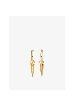 Womens Missoma Mini Dagger 18ct Yellow Gold-Plated Vermeil Sterling-Silver Earrings
