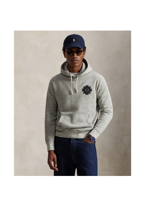 Embroidered Fleece Hoodie