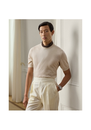 Cashmere Short-Sleeve Jumper