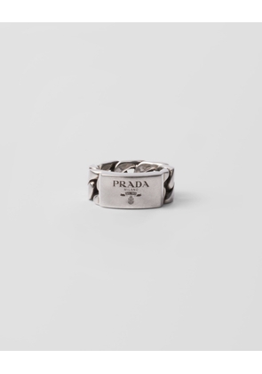 Silver chain ring