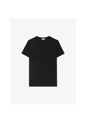 Mens Reiss Bless Crewneck Cotton-Jersey T-Shirt