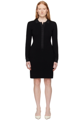 TOM FORD Black Full Needle Minidress