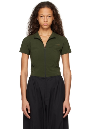 HYEIN SEO SSENSE Exclusive Khaki T-Shirt