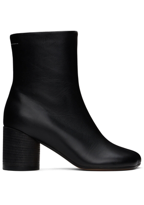 MM6 Maison Margiela Black Anatomic Ankle Boots