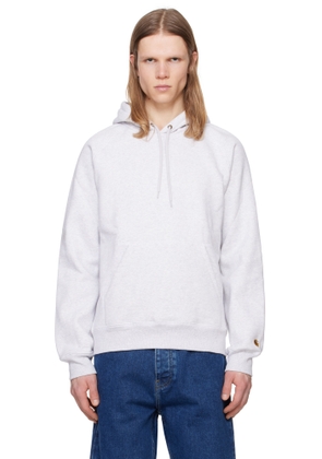 Carhartt Work In Progress Gray Chase Hoodie