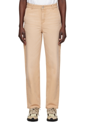 Carhartt Work In Progress Beige Pierce Straight Trousers