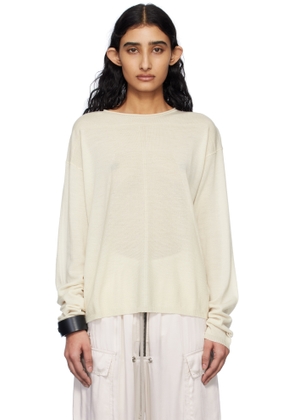 Rick Owens Off-White Hollywood Pull Sweater