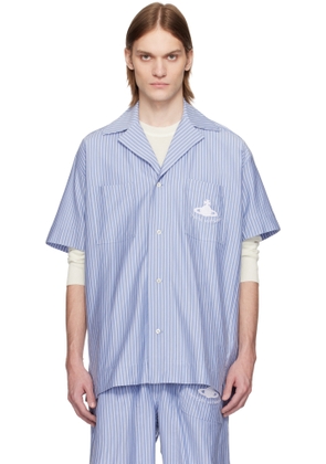 Vivienne Westwood Blue & White Camp Shirt