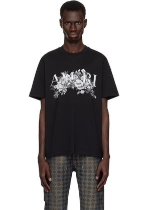 AMIRI Black 'Amiri' Garden T-shirt
