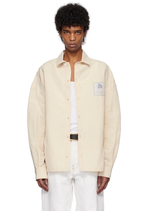 JACQUEMUS Beige 'La chemise atelier' Shirt