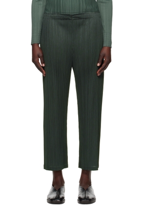 PLEATS PLEASE ISSEY MIYAKE Gray Monthly Colors December Trousers