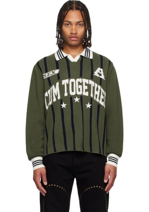 Carne Bollente Khaki Team Carne Polo