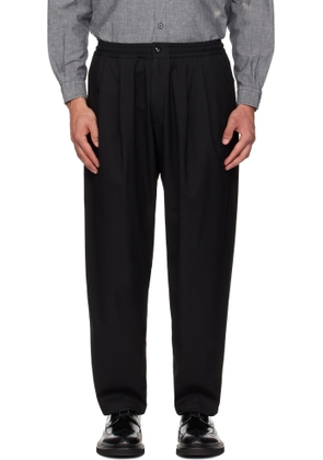 Neighborhood Black Baggy Silhouette Easy Trousers