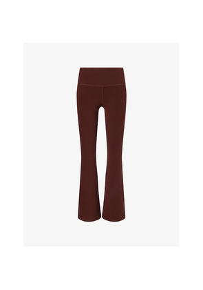 Womens Gracejacob Flared Wide-Leg Jersey Trousers