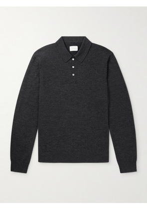 Aimé Leon Dore - Novelty Wool Polo Shirt - Men - Gray - XS