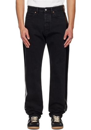 MM6 Maison Margiela Black 5 Pockets Jeans